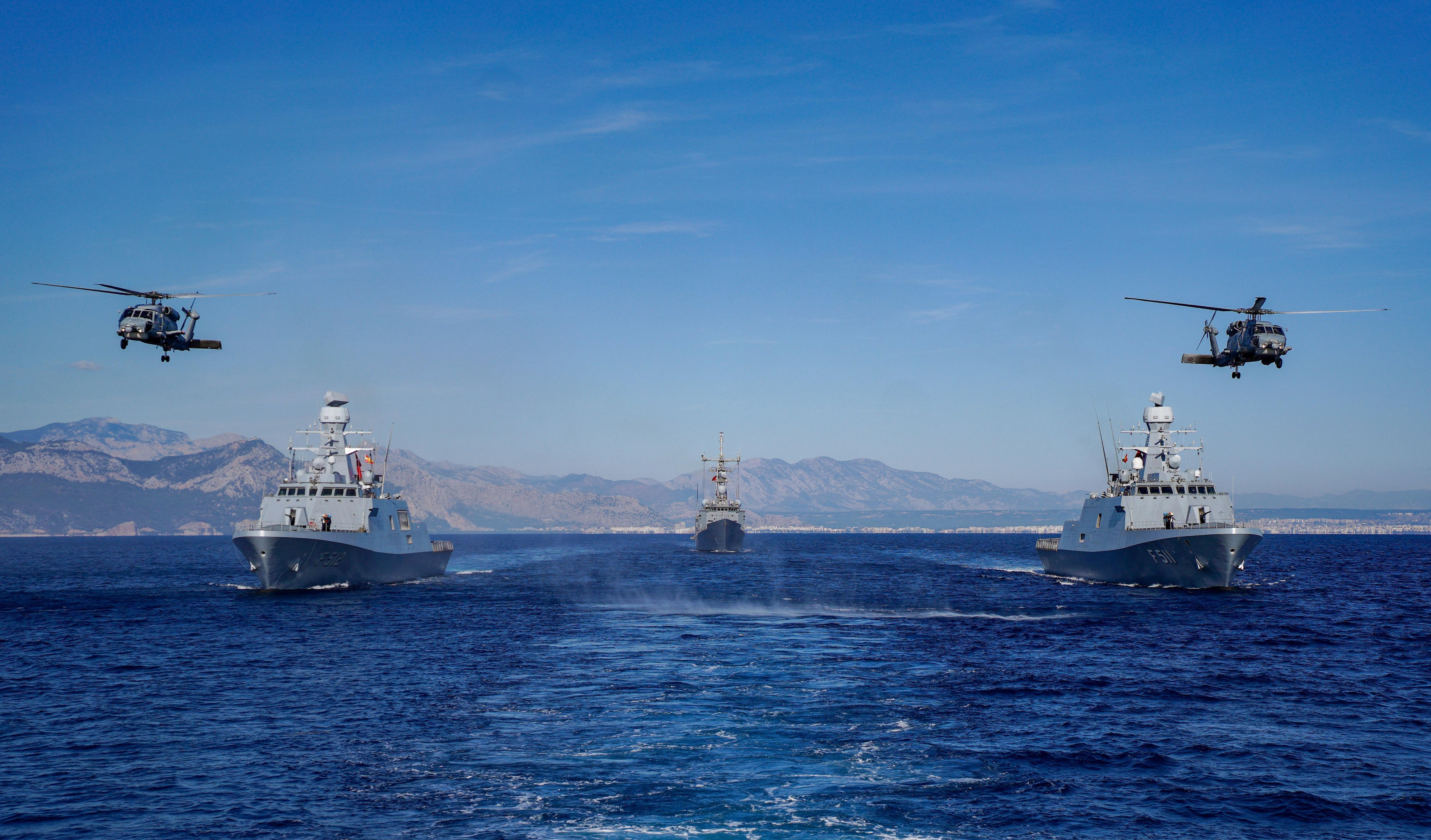 Doğu Akdeniz’deki tatbikatta ‘barış ve istikrar’ vurgusu