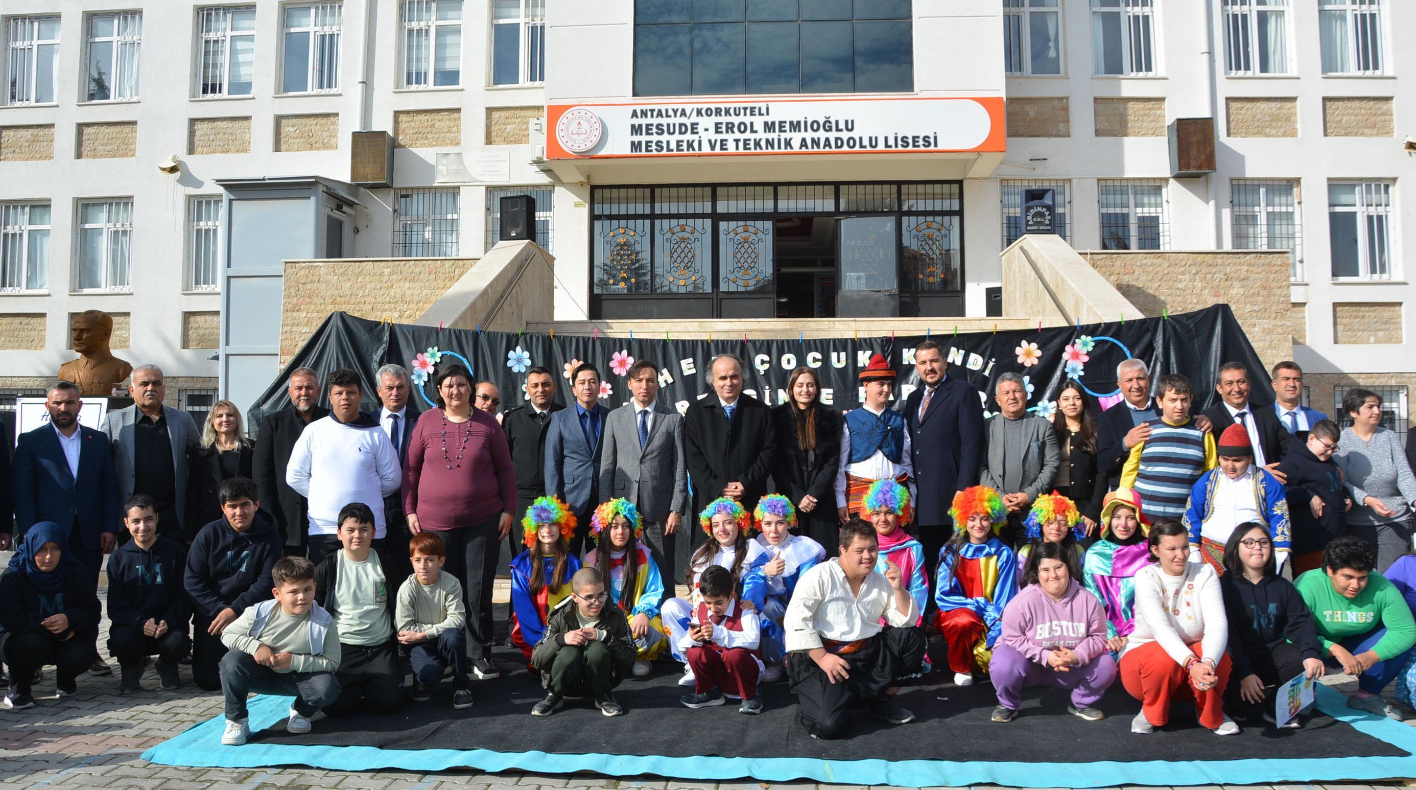 Korkuteli’nde 3 Aralık Dünya Engelliler Günü etkinliği