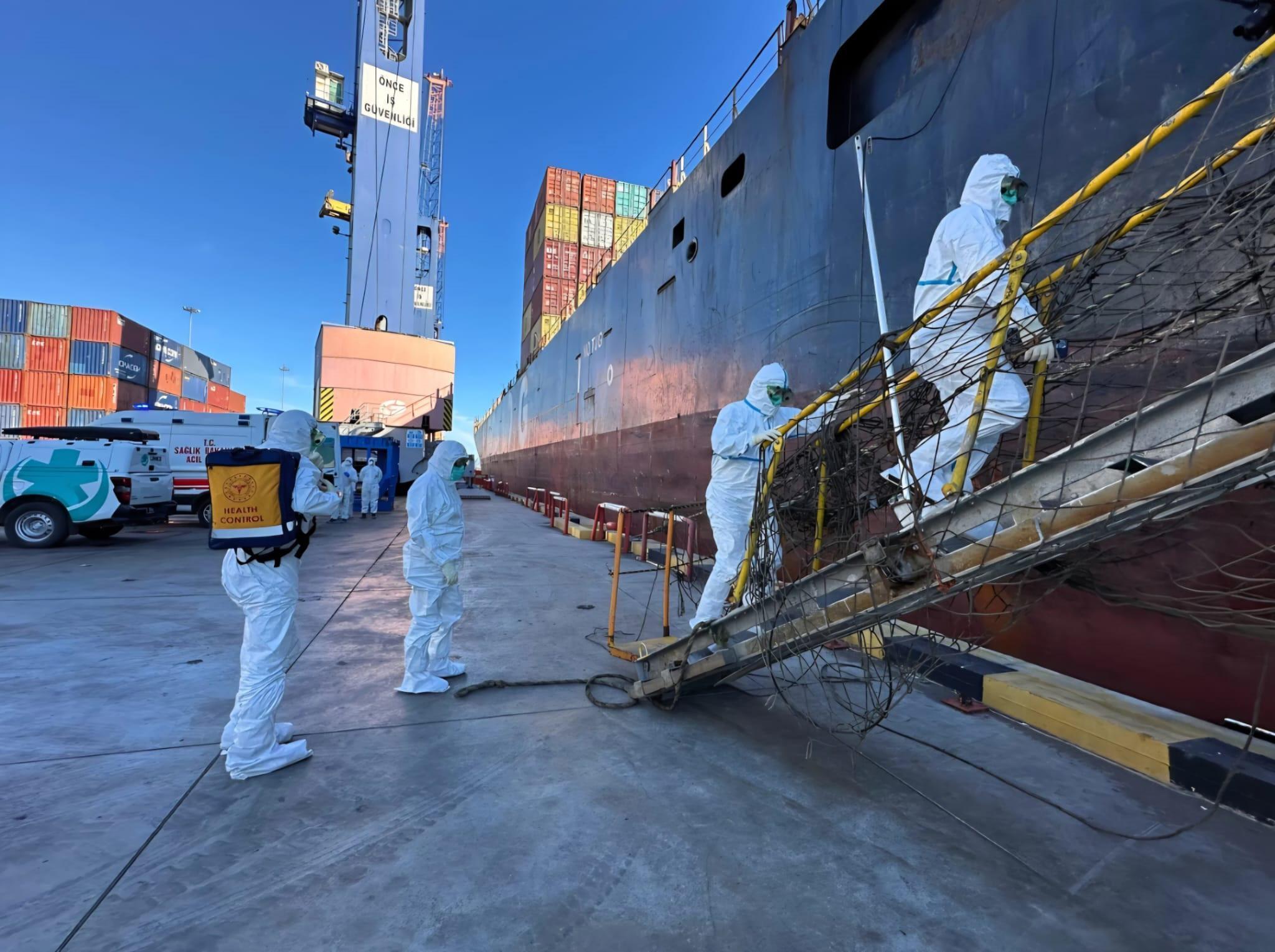 Antalya Limanı’nda Halk Sağlığı Acil Durum Tatbikatı Antalya Limanı’nda Halk Sağlığı Acil Durum Tatbikatı