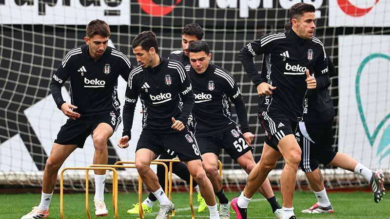 Beşiktaş, Trabzonspor maçı hazırlıklarına devam etti