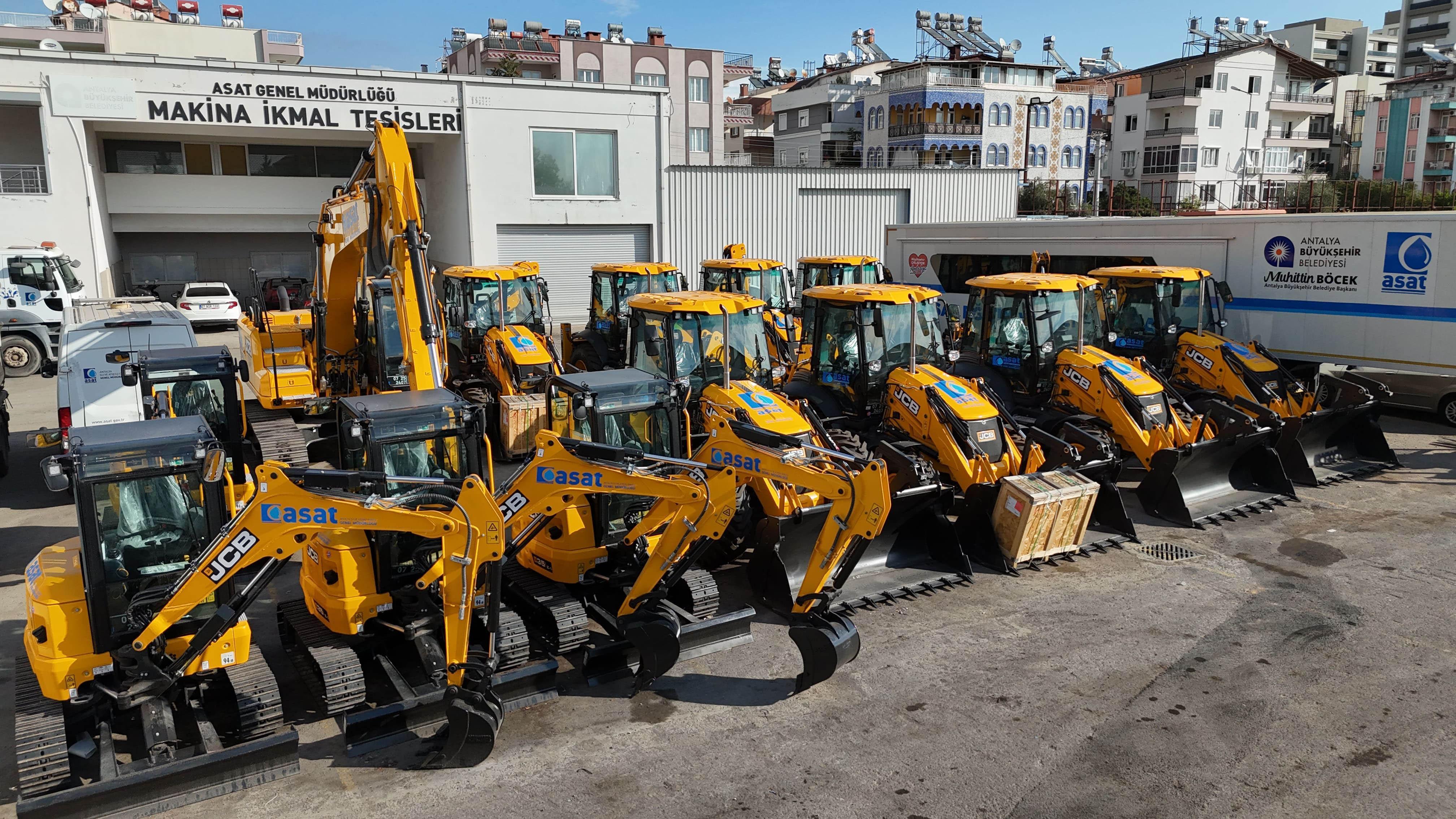 ASAT yeni araç filosuyla gücüne güç kattı ASAT yeni araç filosuyla gücüne güç kattı