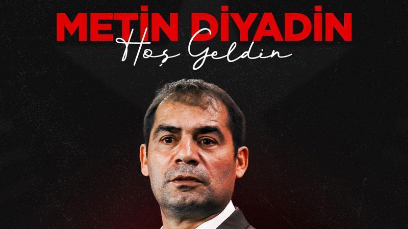 Gençlerbirliği’nin yeni teknik direktörü Metin Diyadin oldu Gençlerbirliği’nin yeni teknik direktörü Metin Diyadin oldu