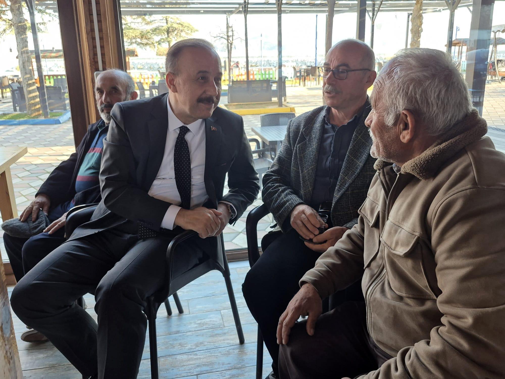 Vali Erin Eğirdir’de Vali Erin Eğirdir’de