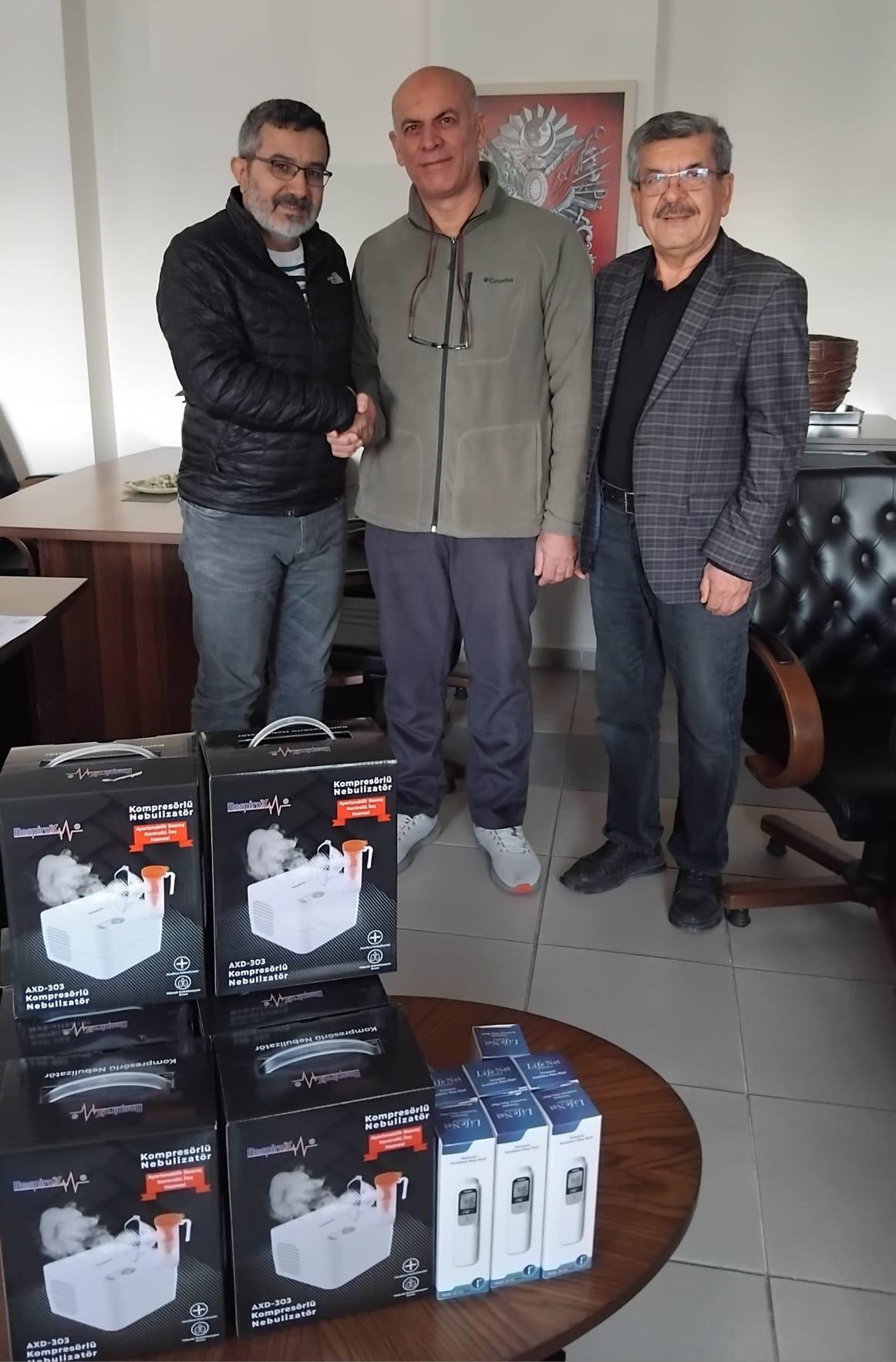 Hastaneye cihaz bağışı