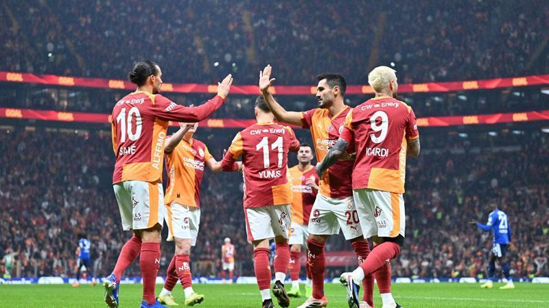 Galatasaray devreyi lider kapatırken, birçok parametrede de ilk sırada yer aldı