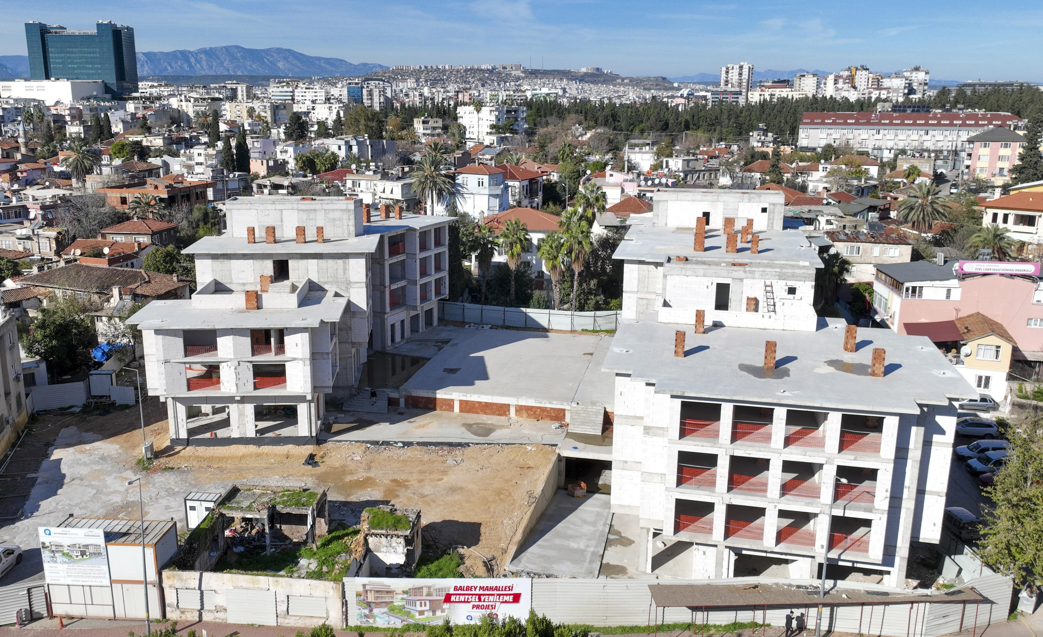 Balbey’de Kentsel Yenileme Projesinde ilk etap tamamlandı