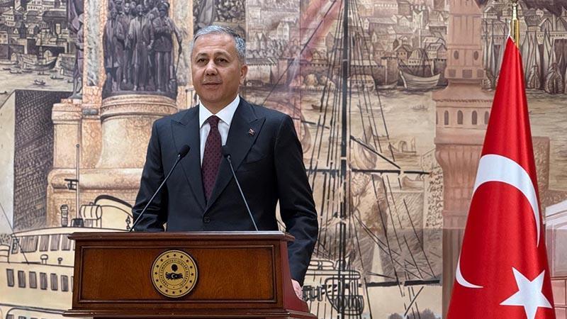 Bakan Yerlikaya: Sınırlarımız içinde olduğu gibi sınırı aşan suçlulara da asla nefes aldırmayacağız