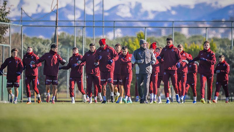 Trabzonspor, Süper Kupa Yarı Final maçının hazırlıklarını sürdürdü Trabzonspor, Süper Kupa Yarı Final maçının hazırlıklarını sürdürdü