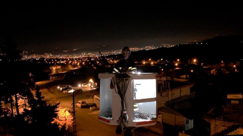 Toroslar EDAŞ, Hatay’da soğuk hava koşullarına karşı çalışmalarını sürdürüyor