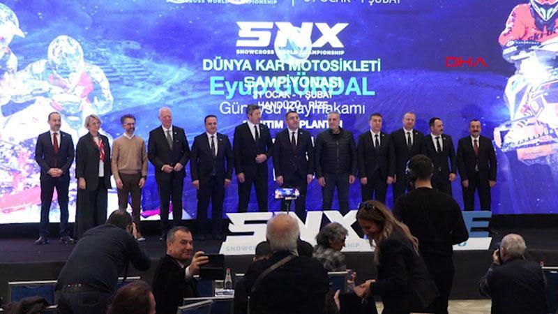 FIM Dünya Kar Motosikleti Şampiyonası’nın tanıtım toplantısı yapıldı