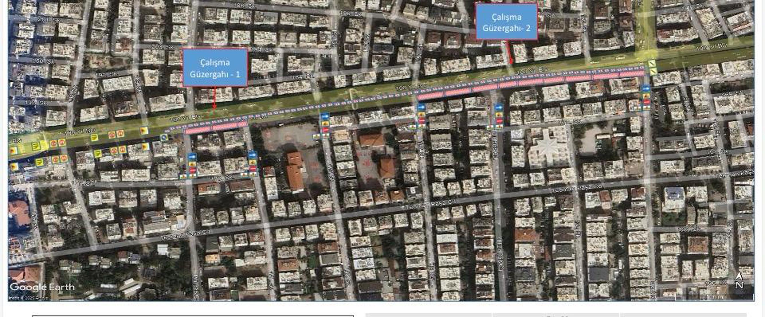 100. Yıl Caddesi kısmi trafiğe kapanacak 100. Yıl Caddesi kısmi trafiğe kapanacak