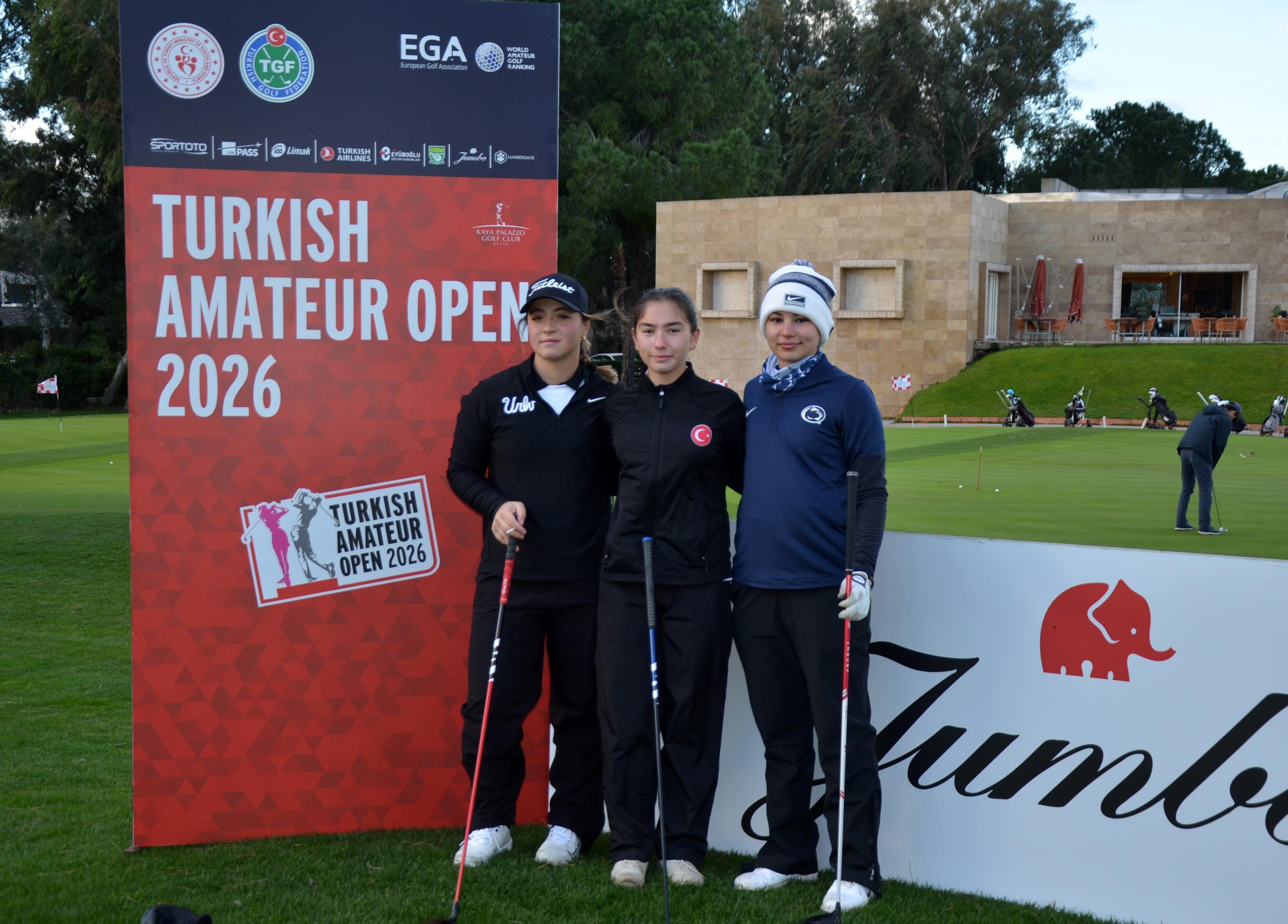 Türkiye Erkekler ve Kadınlar Amatör Açık Şampiyonası başladı Türkiye Erkekler ve Kadınlar Amatör Açık Şampiyonası başladı