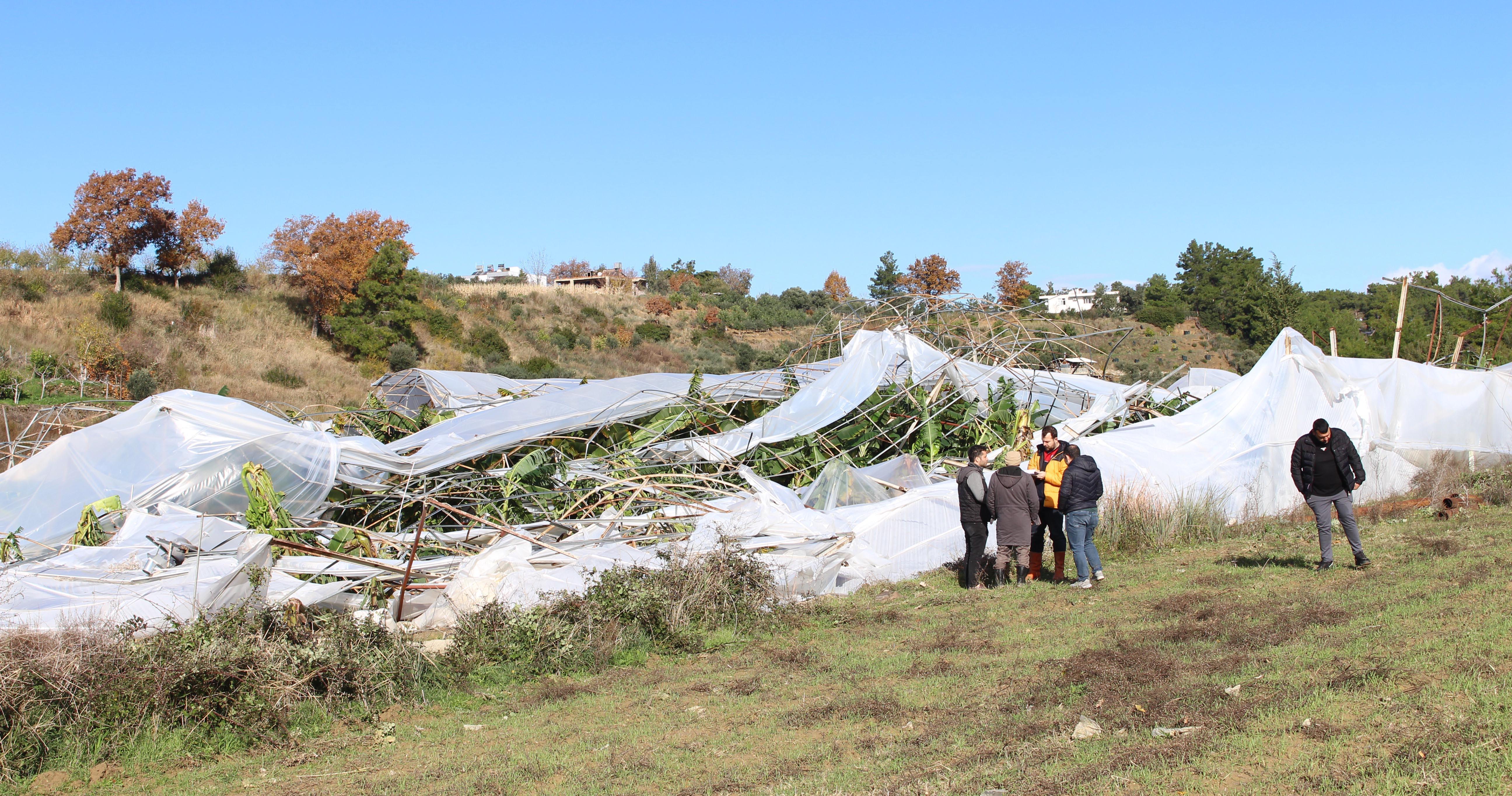 Manavgat’ta hasar tespit çalışması