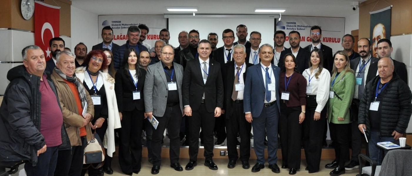 EMO Antalya Şubesi’nde Tat güven tazeledi