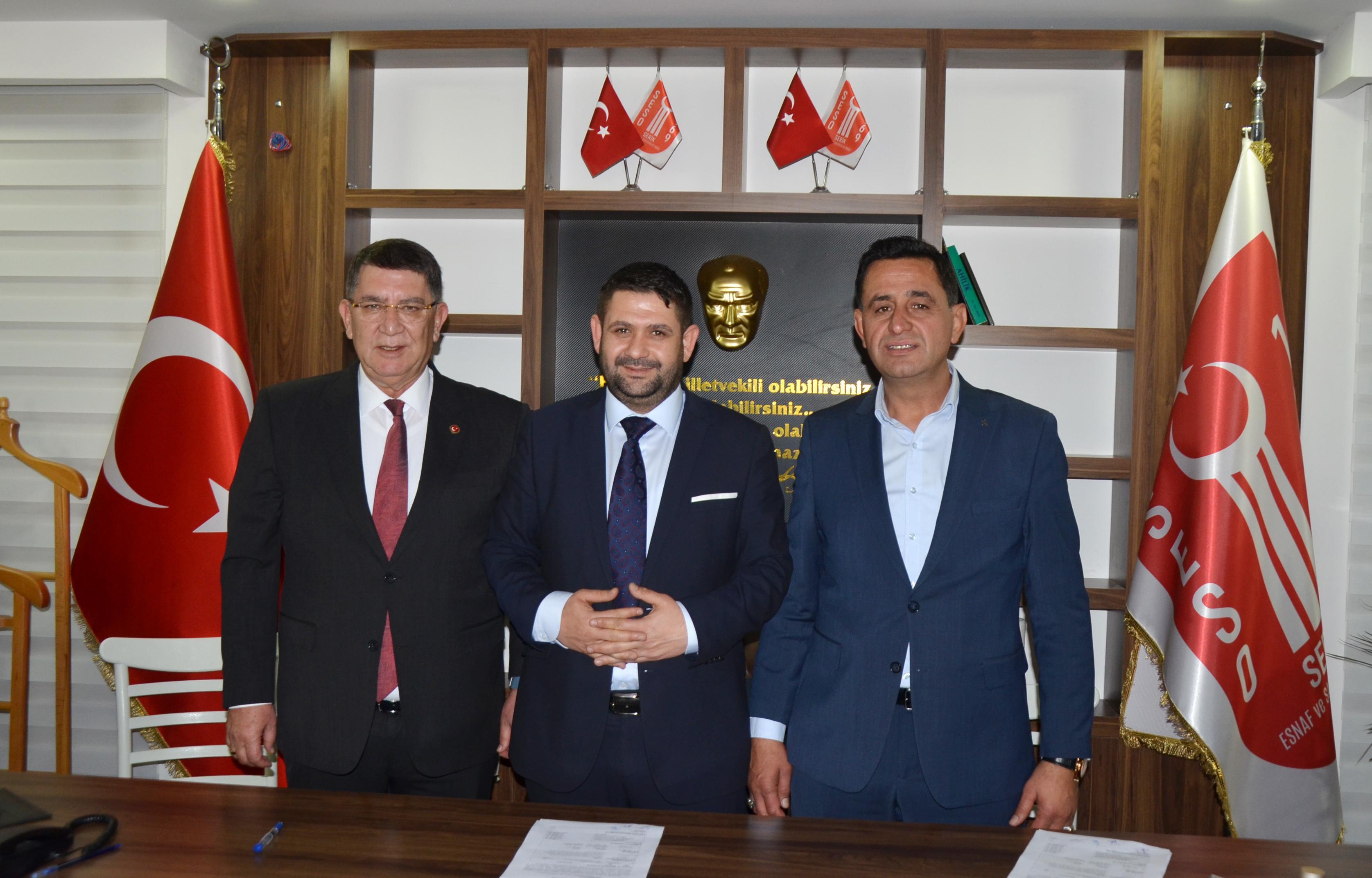 Serik Esnaf Odası’nda devir teslim