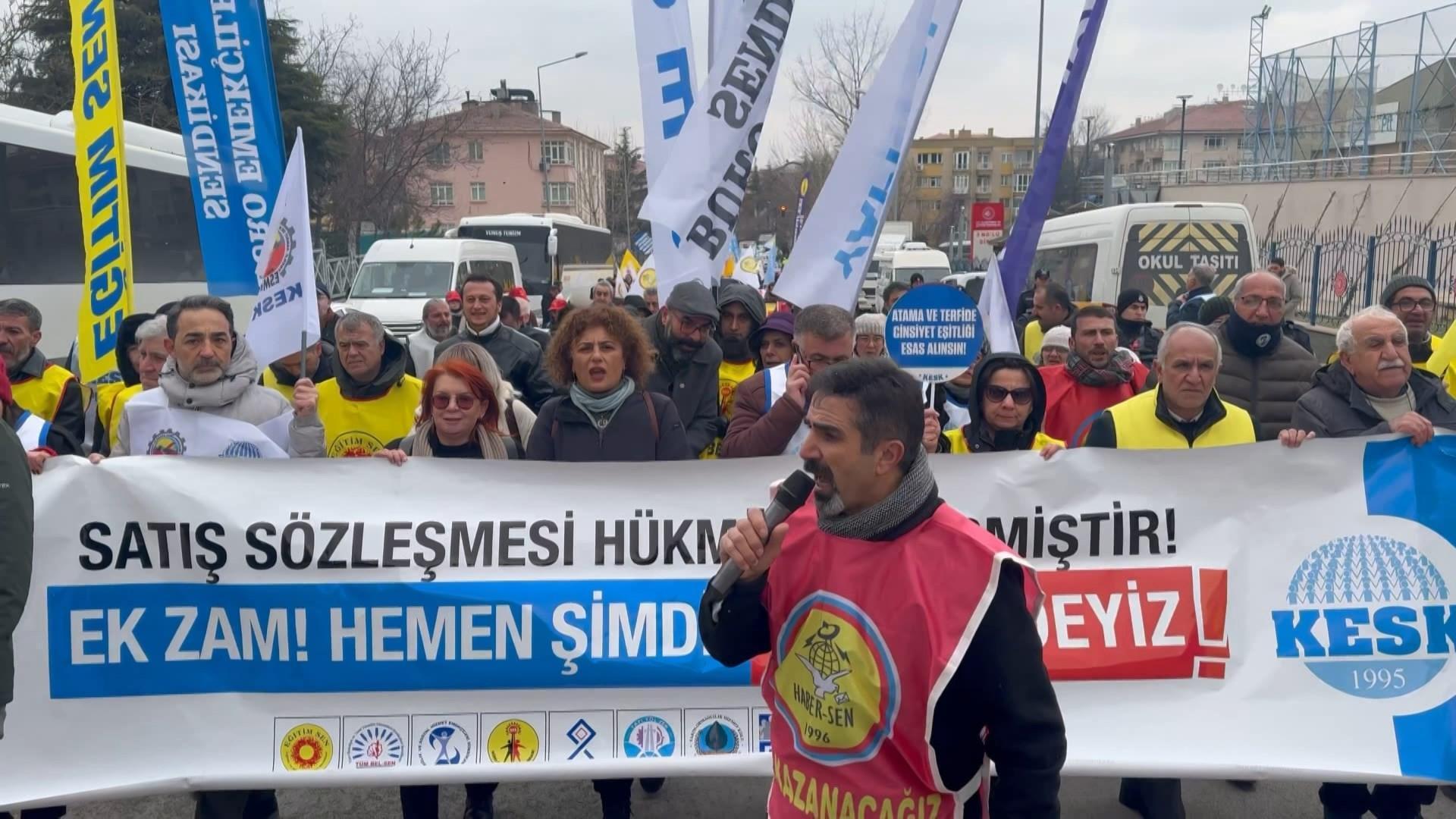 KESK’ten ‘ek zam’ açıklaması