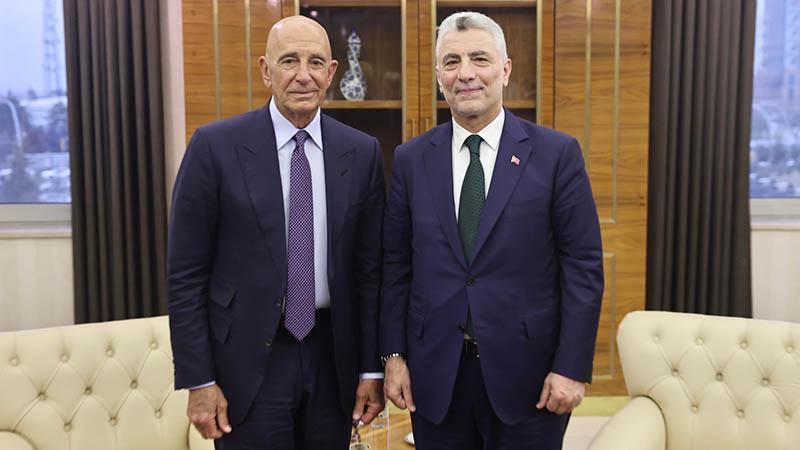 Bakan Bolat, ABD’nin Ankara Büyükelçisi Barrack’ı kabul etti