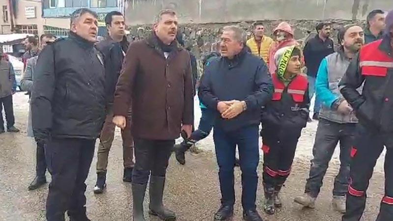 Erzurum’da iş yerinde patlama; yangın çıktı