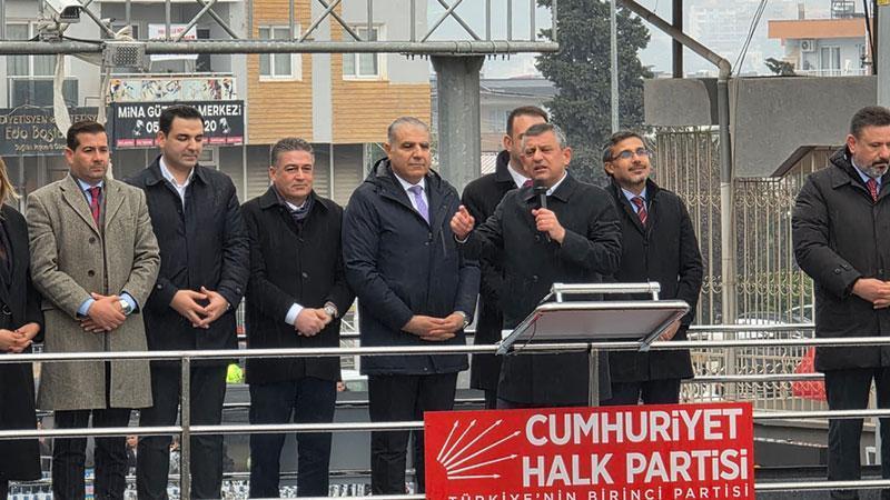 Özgür Özel, Hatay’da ‘Millet İradesine Sahip Çıkıyor’ mitingine katıldı