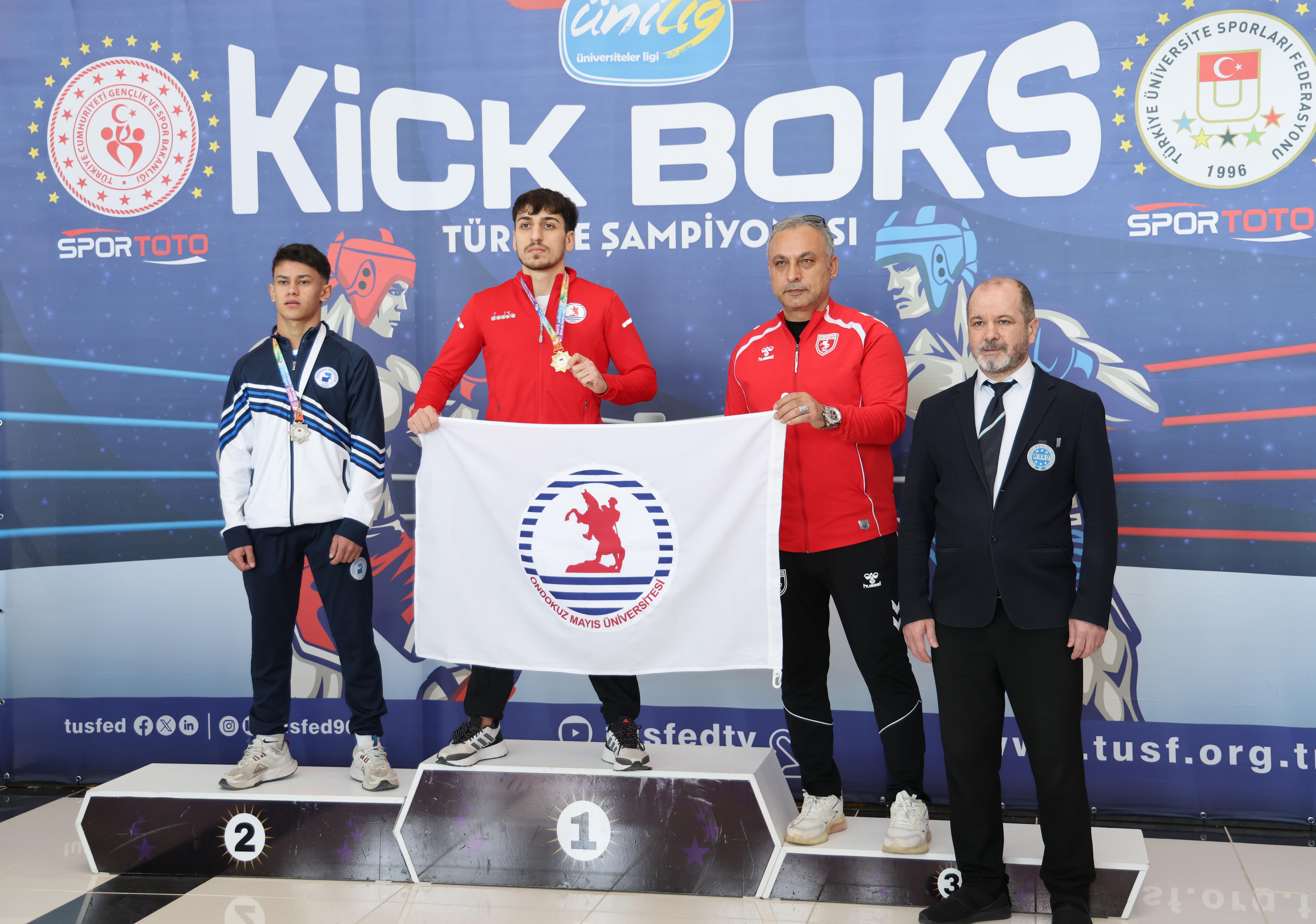 Üniversiteler Ligi Kick Boks Türkiye Şampiyonası sona erdi