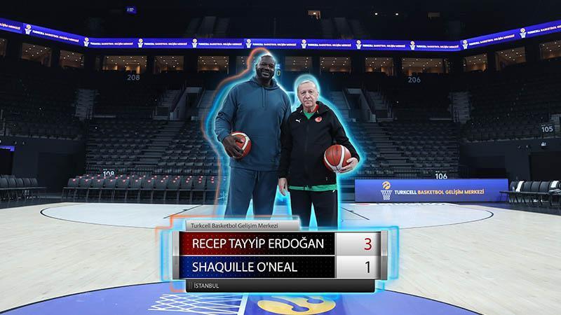 NBA efsanesi geldi, skoru Cumhurbaşkanı Erdoğan yazdı