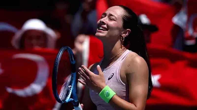 Milli Tenisçi Zeynep Sönmez, Avustralya Açık’a 3’üncü turda veda etti