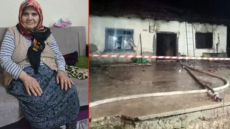 Kütahya’da evinde çıkan yangında hayatını kaybetti