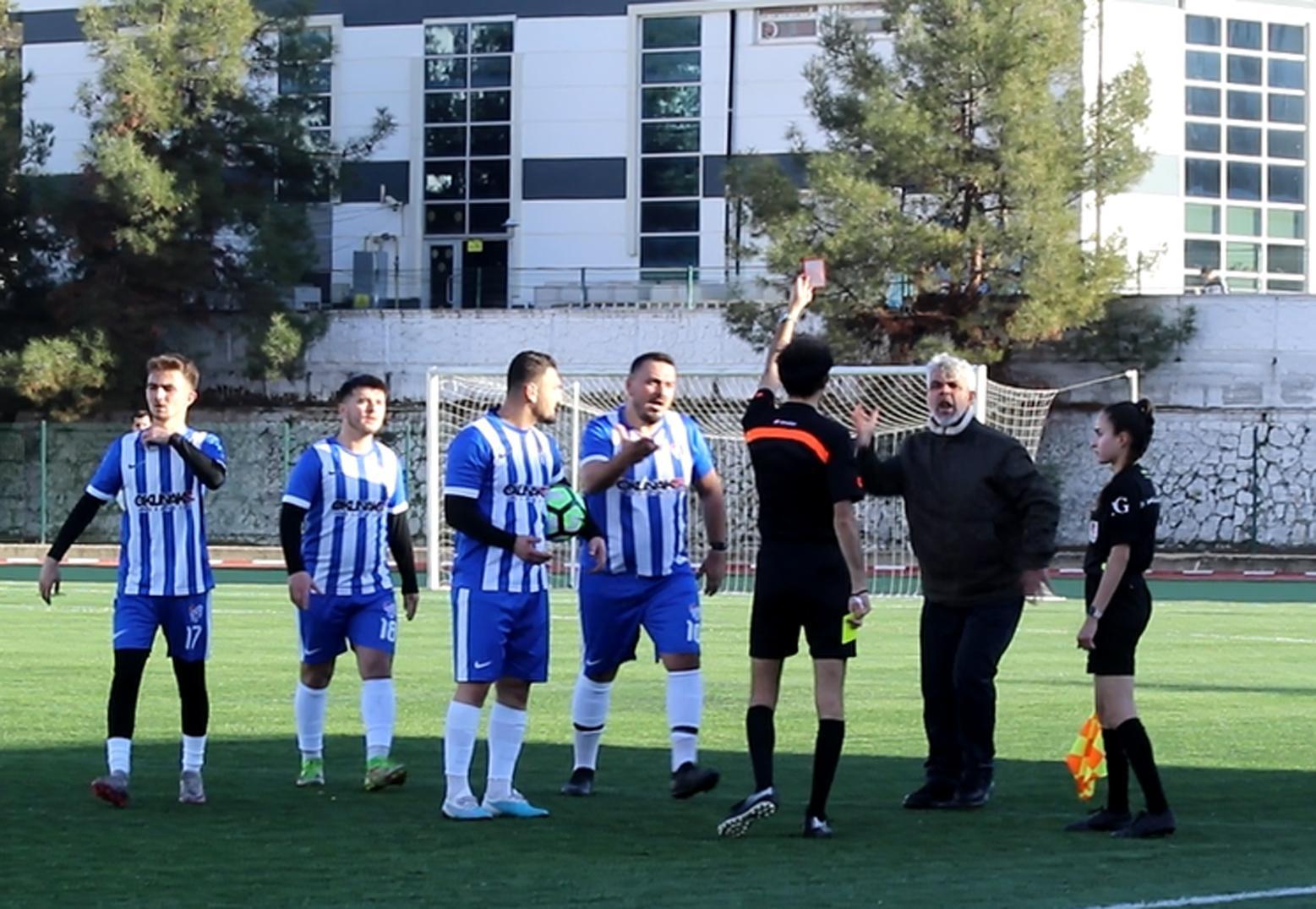 Burdur’da amatör küme maçında gerginlik