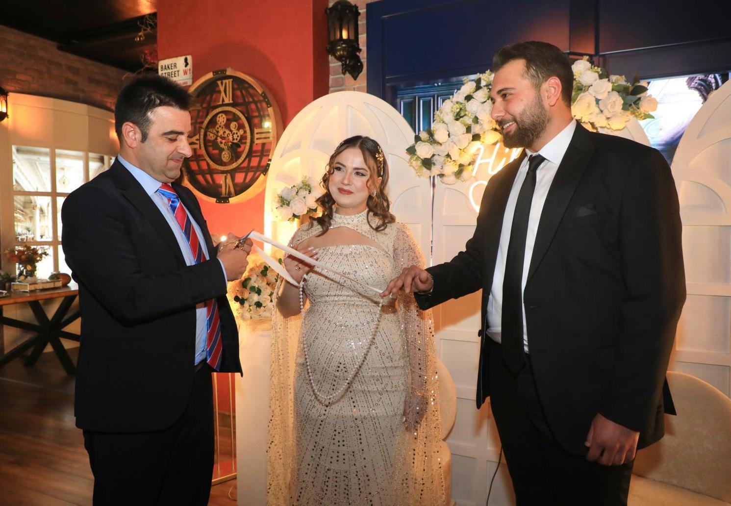 Şehit Emniyet Amiri Aksoy’un oğlu için anlamlı nişan töreni