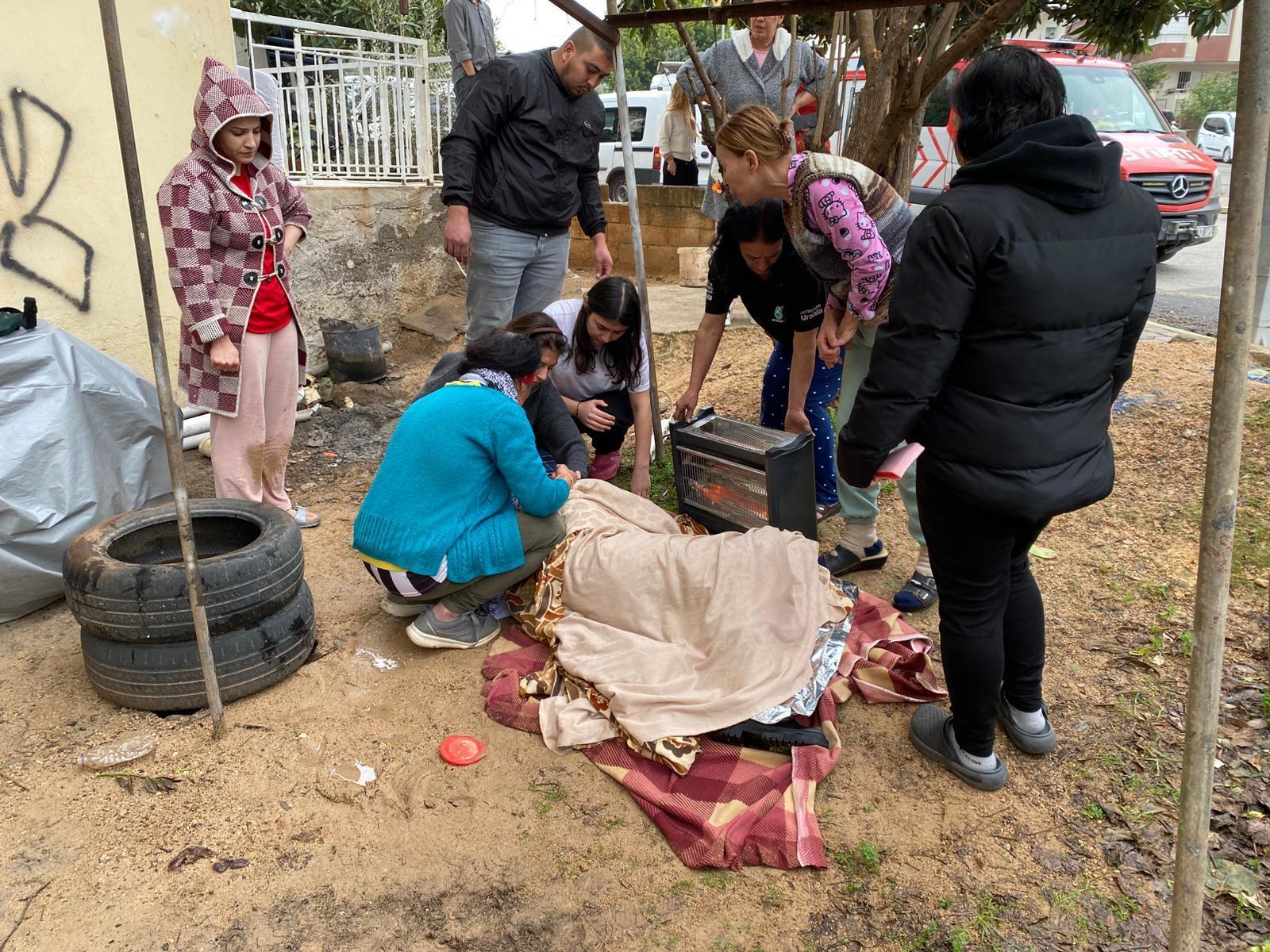 Su dolu çukura düşen Fatmagül’ü elektrikli sobayla ısıttılar
