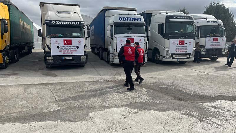 Vakıflar Genel Müdürlüğü’nden KKTC’ye 5 bin koli gıda yardımı