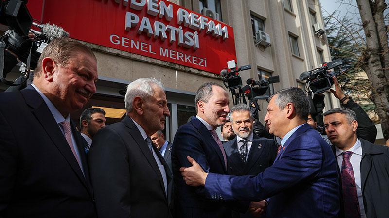 Özgür Özel’den Fatih Erbakan’a ziyaret