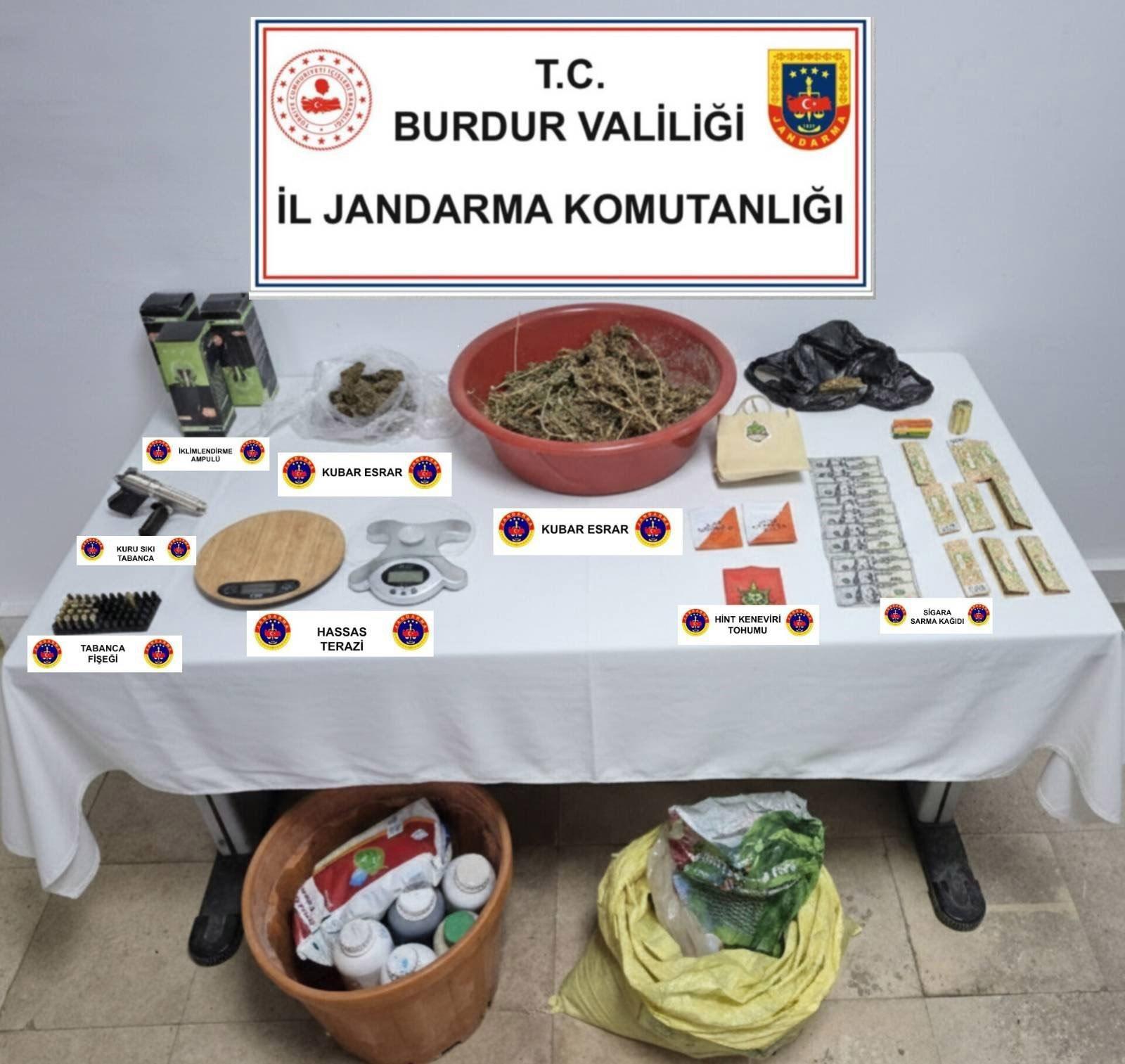 Bucak’ta uyuşturucuya 1 tutuklama