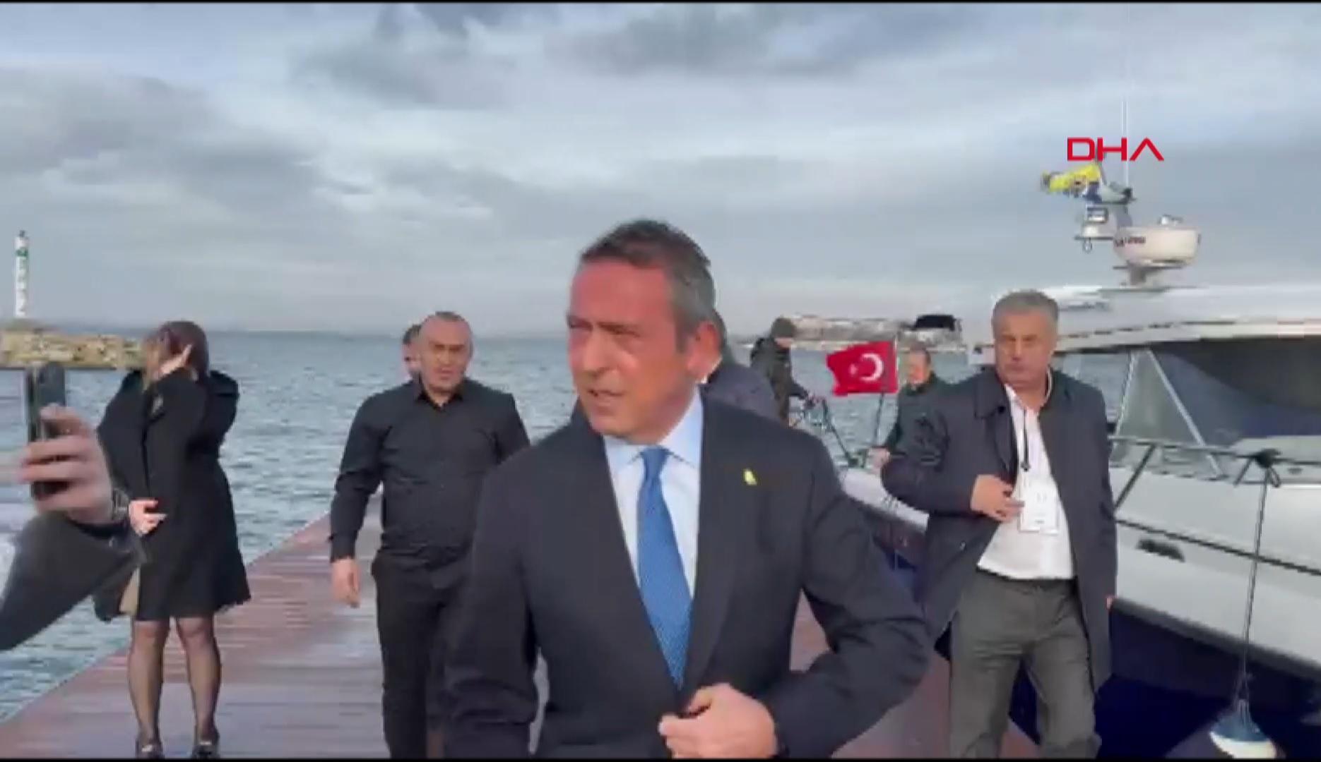 Ali Koç, Fenerbahçe Yüksek Divan Kurulu Toplantısı’na geldi