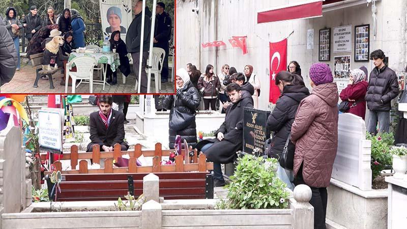 Matia Ahmet Minguzzi mezarı başında anıldı; Atlas’ın ailesi de katıldı