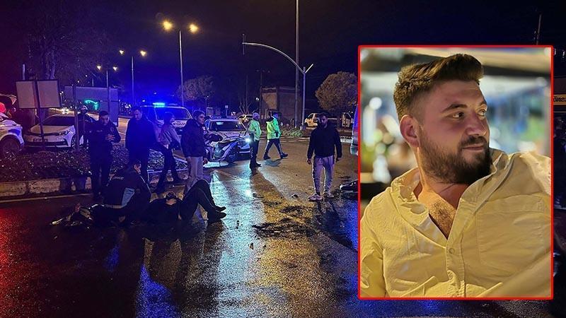 Otomobille çarpışan motosikletin sürücüsü 1 gün sonra yaşamını yitirdi