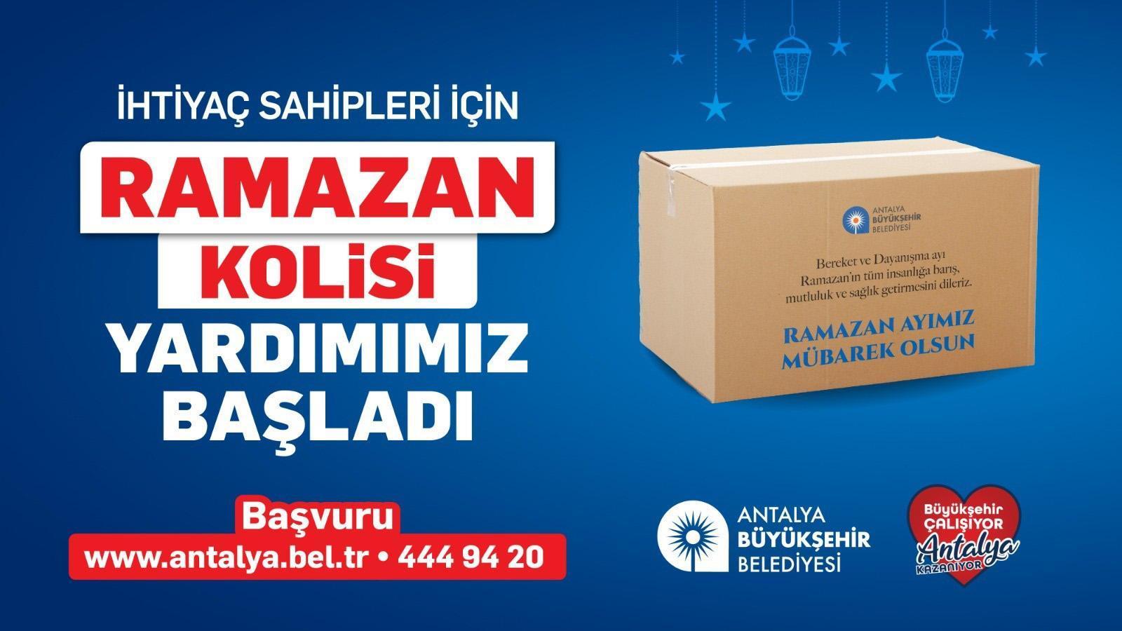 Ramazanın bereketi Antalya’yı sarıyor