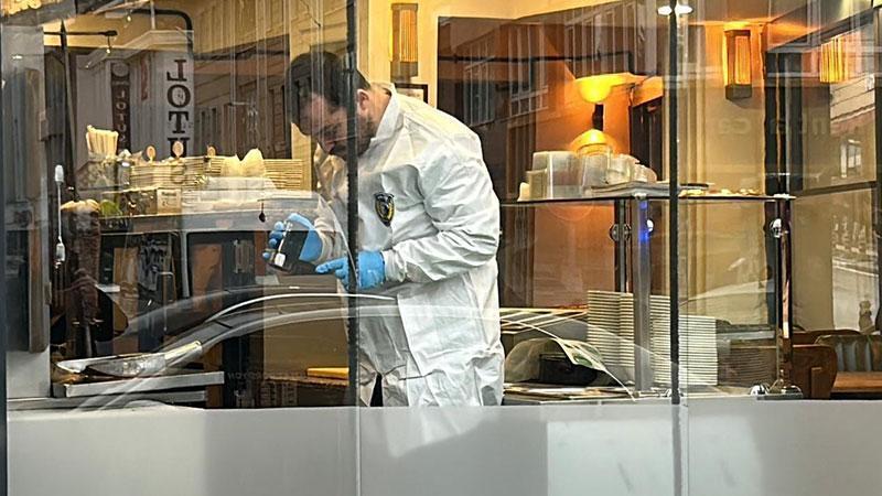 Restoranda yemek yerken husumetlisinin silahlı saldırısında yaralandı