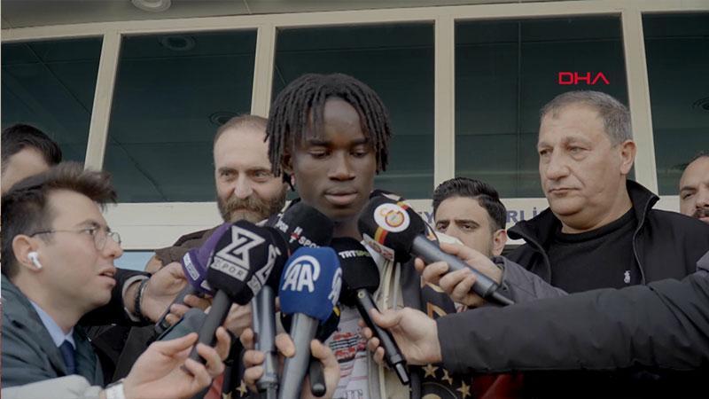 Renato Nhaga, Galatasaray için İstanbul’a geldi