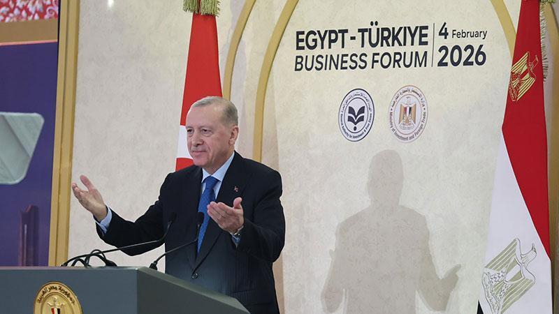 Cumhurbaşkanı Erdoğan: Gazze’nin yeniden imarında da Mısır ile çalışmak istiyoruz