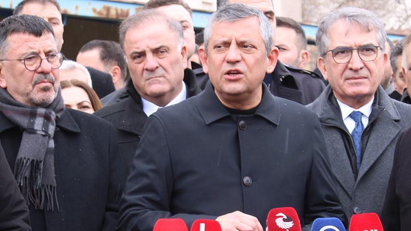 Özgür Özel: Deprem zamanı 21 yıllık bir iktidar vardı