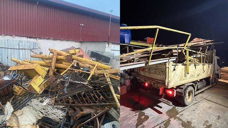 Atıl durumdaki tesisten 6 milyon liralık hırsızlığa 3 tutuklama