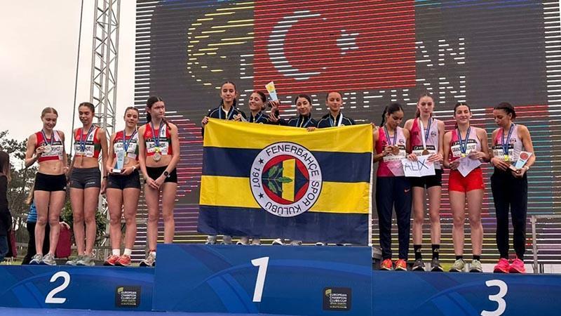 Fenerbahçe Kros Takımı, Avrupa’dan 3 madalyayla döndü