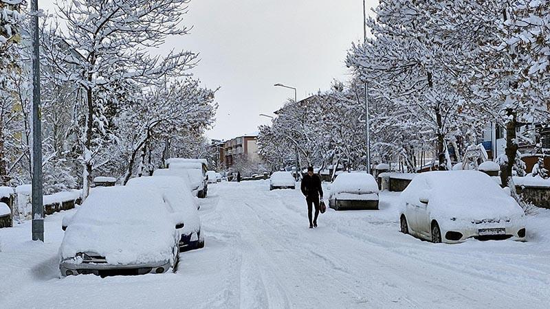 Erzurum’da kar yağışı; 775 mahalle yolu kapandı