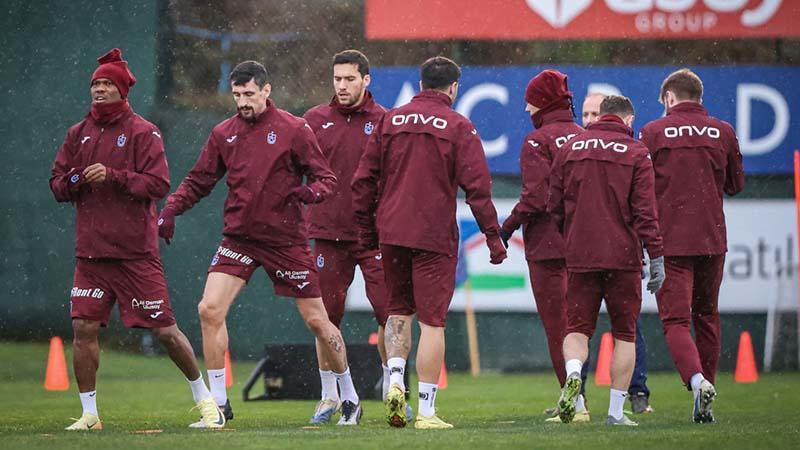 Trabzonspor’da Fenerbahçe maçı hazırlıkları başladı