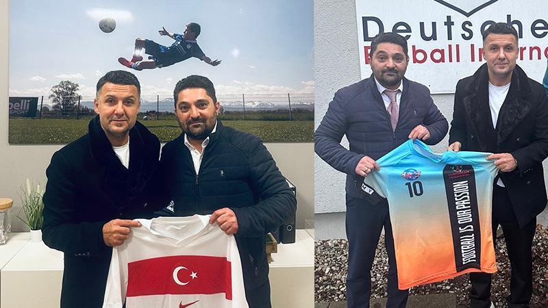 TFF Almanya sorumlusu Yıldıray Baştürk’ten ETFA Academy’e ziyaret