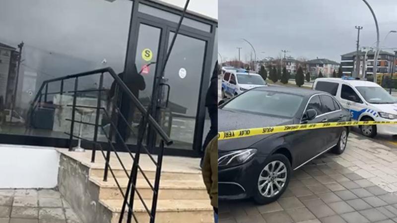 Emlak ofisine silahlı saldırı Emlak ofisine silahlı saldırı