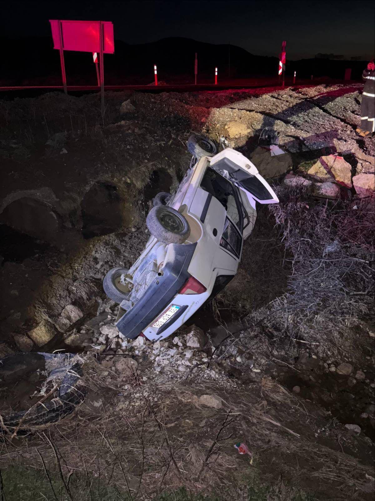 Isparta’da kaza: 5 yaralı