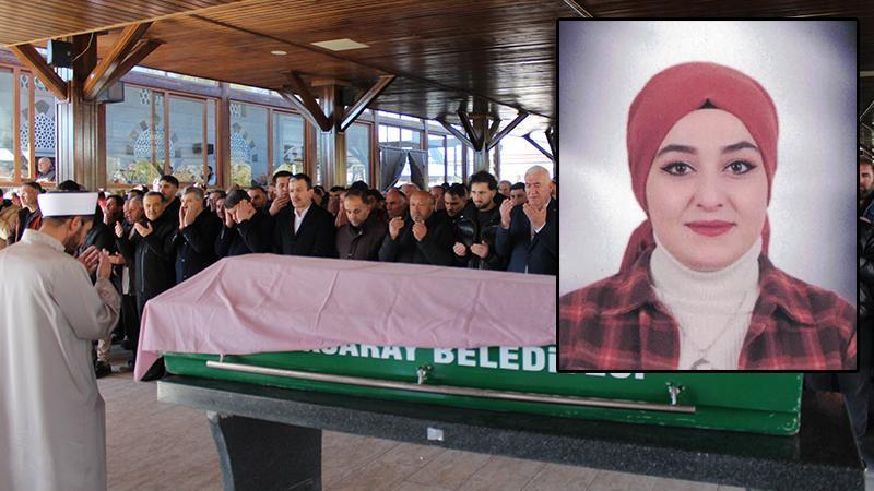 Eski eşinin öldürdüğü Kübra, toprağa verildi