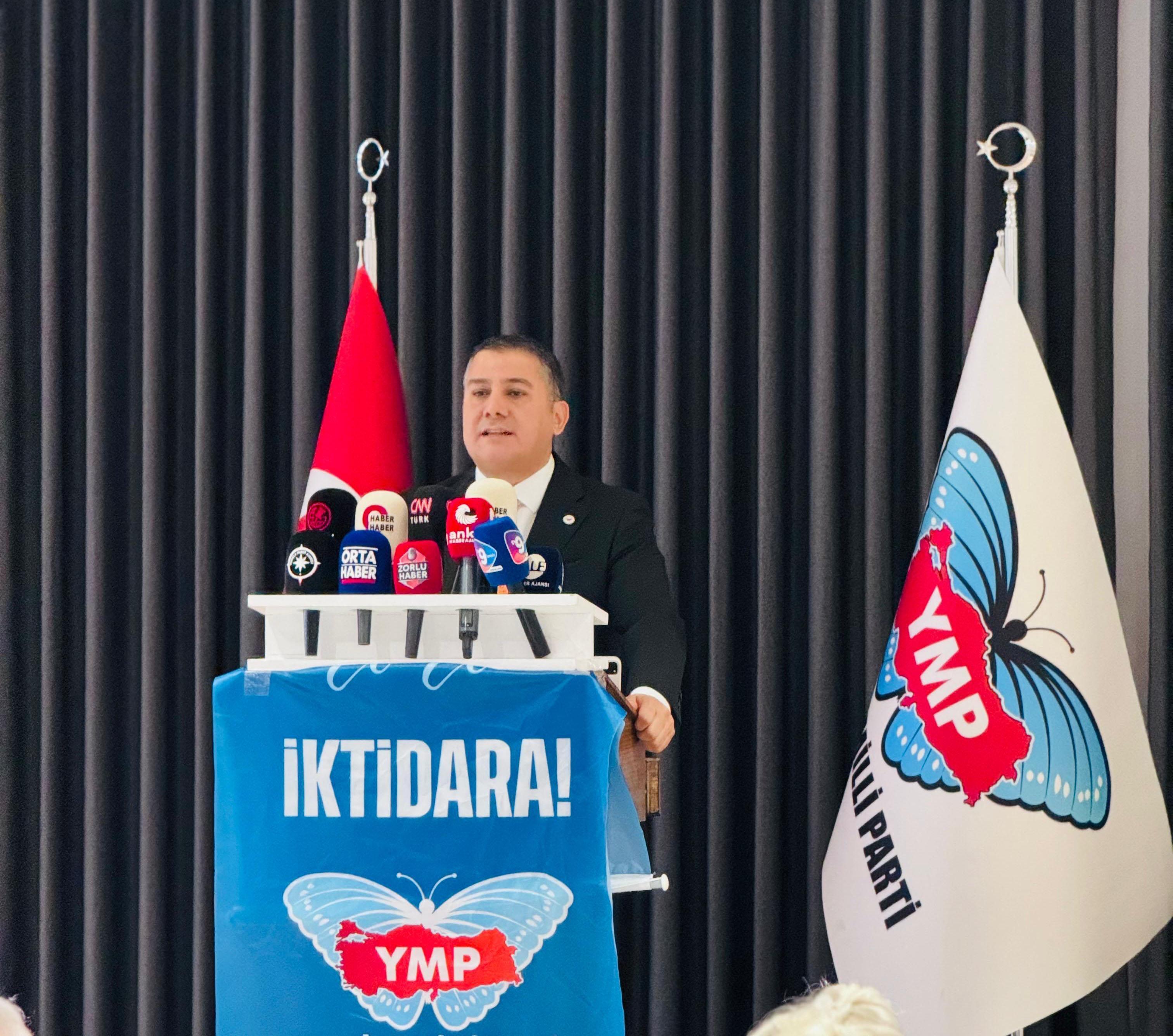 YMP Genel Başkanı Mutlu: Terörsüz Türkiye sürecini destekliyoruz